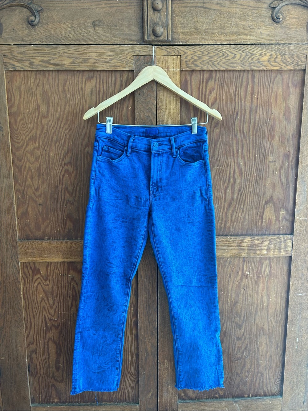 MOTHER Acid Washed The Rascal Ankle Jeans - Picture 2 of 9